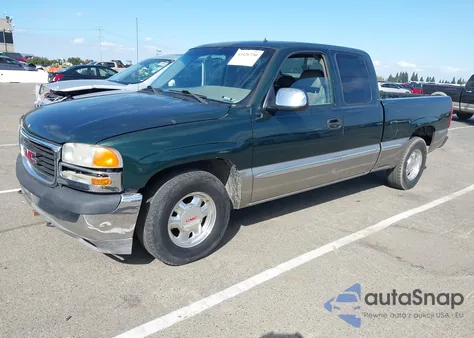 2001 GMC Sierra 1500 Sle z USA, uszkodzony, nr VIN 2GTEC19T011256824